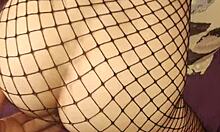 peek behind scenes as amateur milf couple films homemade lingerie stockings porno