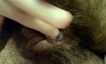 Fucking My Tied Big Clit Purple in Close-Up!