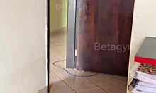 neighbor's big ass redhead gets fucked hard next door