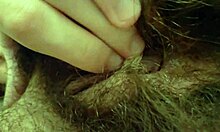 Fucking My Tied Big Clit Purple in Close-Up!