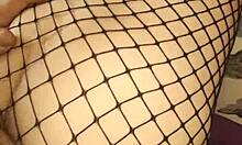 peek behind scenes as amateur milf couple films homemade lingerie stockings porno