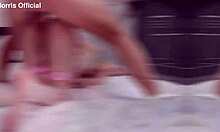 skinny mia juls first anal: can she handle monster cock gaping?