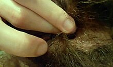 Fucking My Tied Big Clit Purple in Close-Up!