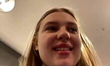 bbw fat slut masturbates shaved pussy orgasms during public close-up fuck