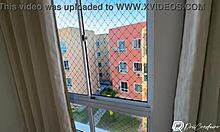 hot real estate agent shows apartment then bends over for my pov creampie doggystyle fuck