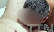 i can't resist my husband's tongue devouring my tasty wet shaved pussy on bed