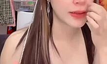 those huge teen tits tease with her wet shaved pussy begging for touch