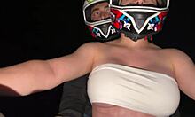 a mexican latina picks up didi client no bra flashing big natural tits wetting panties outdoors