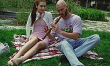 PETITE EURO TEEN 18+ SQUIRTS HARD then eats every drop of my cum