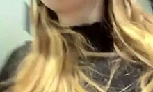 bbw fat slut masturbates shaved pussy orgasms during public close-up fuck