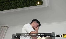 Slutty babe burns for old daddy cock cheating thrill