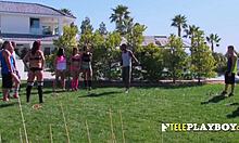 stunning babes sway hips in intimate lap dances for couples