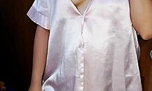 leaked video catches horny argentinian teacher fingering her wet pussy outdoors in lingerie