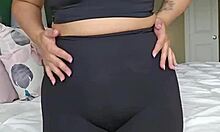 superhot teacher scarlet teases in lingerie ripping clothes for horny striptease orgasm