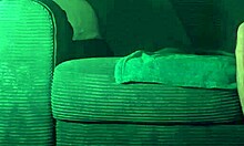 she deepthroats passionately bent over wet pussy on couch doggystyle blowjob milf action