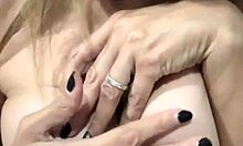 Argentine Milf Dildo Fucks Shaved Pussy