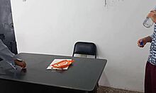 Overwhelmed By Passionate Fuck With Stepdad's Seductive Secretary Slut On Desk