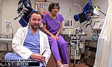 jackie banes busted by doctor tampa blasts cum all over petite student bitch