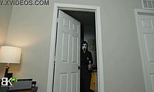 Freeuse Ghostface Fucker Gives Sloppy Halloween Handjob Part One