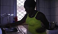 Sofi ryan's big tits shake as she turns on to alex jett's cock in voyeur reality quickie