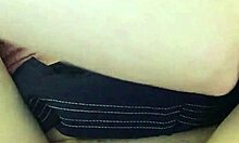 russian brunette rides dildo reverse cowgirl closeup sucks fingers in miniskirt small tits begs cum in mouth 💦🍆