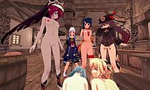 genshin girls reverse gangbang the team