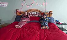 Holiday threesome gets wild and steamy