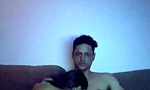 amateur slut sucks cock hard with anal plug stretching tight asshole