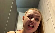 Gym workout escalates to intense teen fucking session