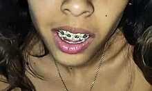 Petite teen fucks best friend bareback after losing bet