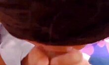 Mexican schoolgirl anal creampie then sucks cock swallows hot cum