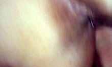 She bends over deep for that hard doggy pounding