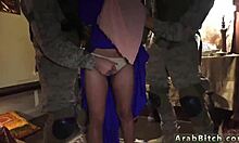 two petite arab teens in army gear give the best double blowjob ever to old local working girl 😍🍆💦🔥