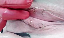 Homemade Milf Teases Shaved Pussy and Feet in Sexy Selfie Fetish