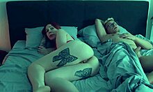 step family sneaks into bed for hot taboo cumshot fun in 4k