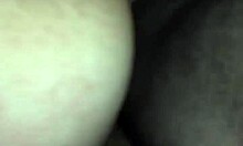 She bends over deep for that hard doggy pounding