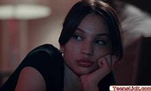 Curious Teen Explores Twin Girlfriend's Secrets