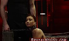 Tiny jade jantzen craves piss and cum all over her slave body!