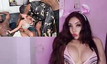 Inocente BIG TITS TEEN gets HARD ANAL CREAMPIE from MULTIPLE BBC MONSTER COCKS