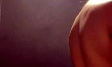 Teen Blonde Fingers Big Ass in Public Park