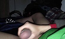 Exhausted but still jerking off that monster cock solo pov skinny small waist