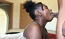 Girlfriend wakes lover sloppy deepthroat huge bbc cum in mouth pov