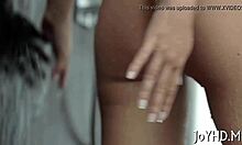 Skinny Horny Teen Slut Licked to Cum Dripping from Her Tight Hole