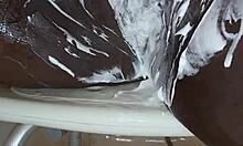 Black Milf Shaves Wet Pussy Closeup Masturbation Toys Big Ass Natural Tits Orgasm Yukisenpaikurochan