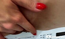 my fingers slide perfect inside my shaved pussy making me cum so good