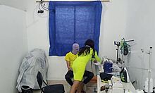 Fashion Designer Slut Flashes Big Natural Mexican Tits at Work in New Steamy Video