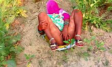 Suggestive mall wife bent over for intense homemade session