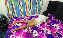 Perverted stepdad rams cock straight into stepdaughter's pussy