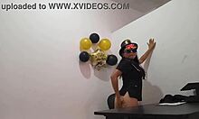 i'm bored at work so i plug my ass to stay aroused as office slut