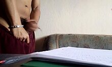 Maluma Jerks Cock Solving Logic Puzzle Desperately